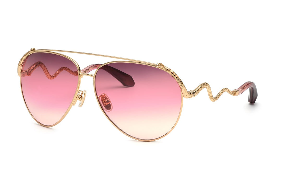 Gafas de sol roberto cavalli src090m 300k dorado aviator femenino talla 65mm - Vista principal