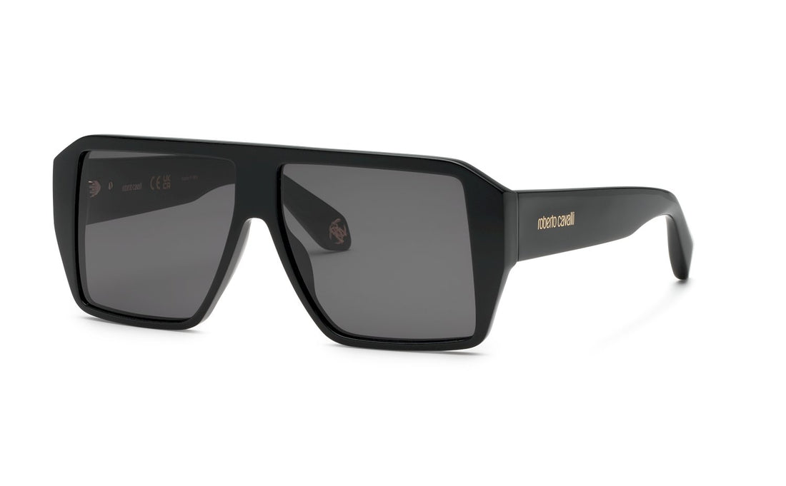 Gafas de sol roberto cavalli src125m 0700 negro shield unisex talla 59mm - Vista principal