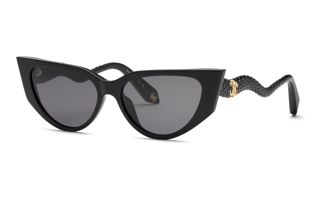 Gafas de sol roberto cavalli src128m 0700 negro cat eye femenino talla 56mm - Vista principal