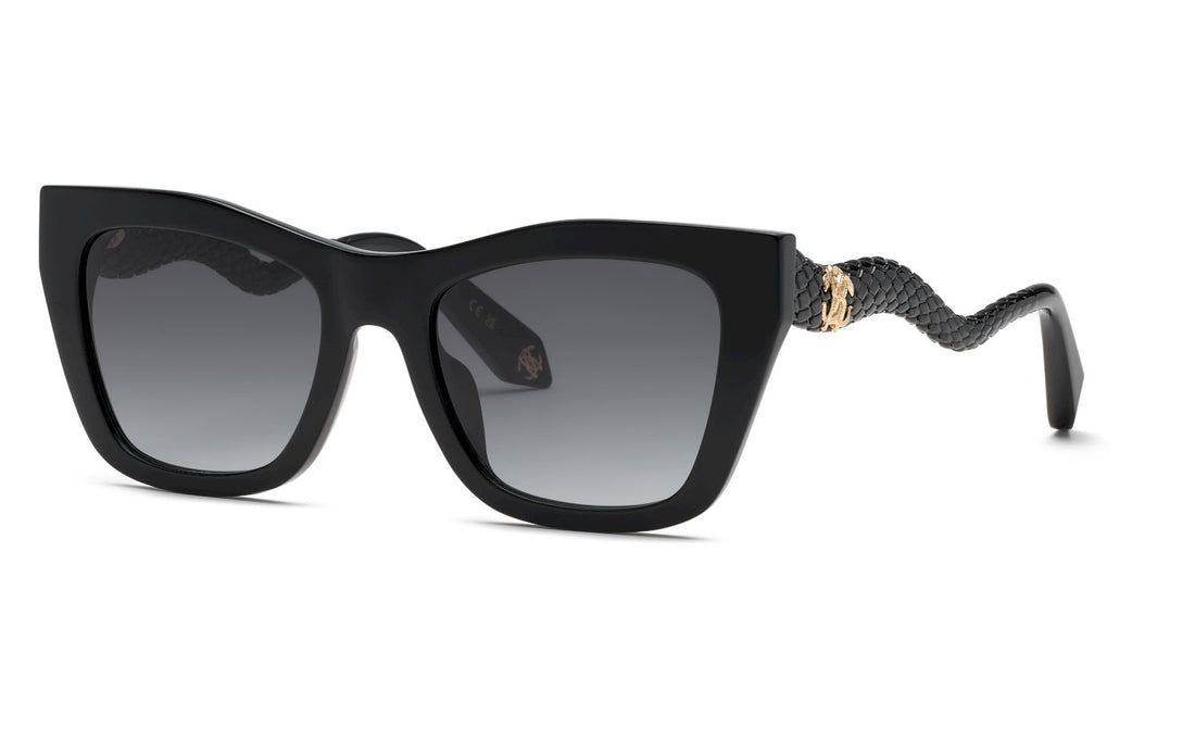 Gafas de sol roberto cavalli src129m 0700 negro square femenino talla 54mm - Vista principal