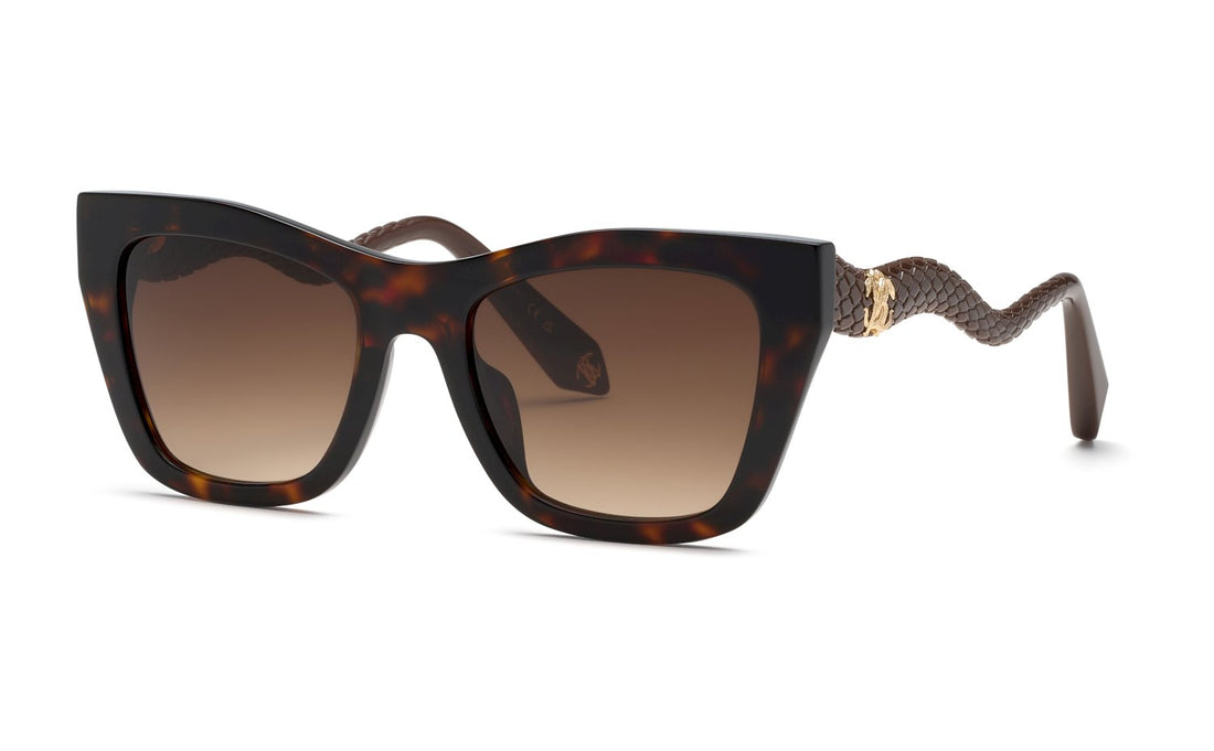 Gafas de sol roberto cavalli src129m 0743 havana square femenino talla 54mm - Vista principal