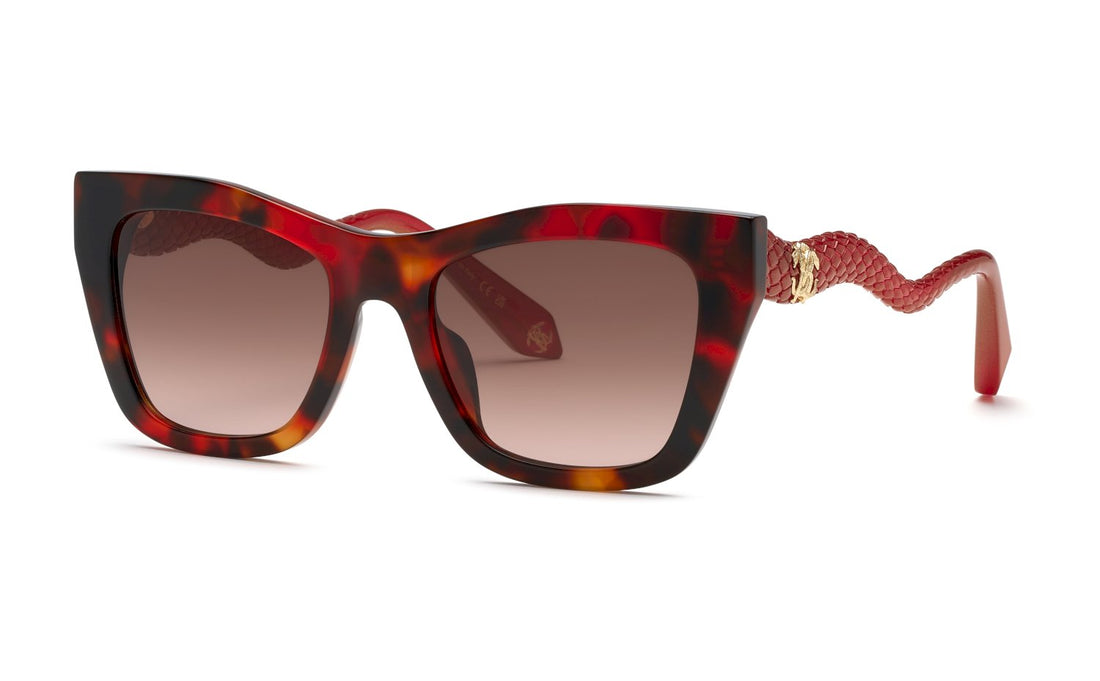 Gafas de sol roberto cavalli src129m 0795 havana square femenino talla 54mm - Vista principal