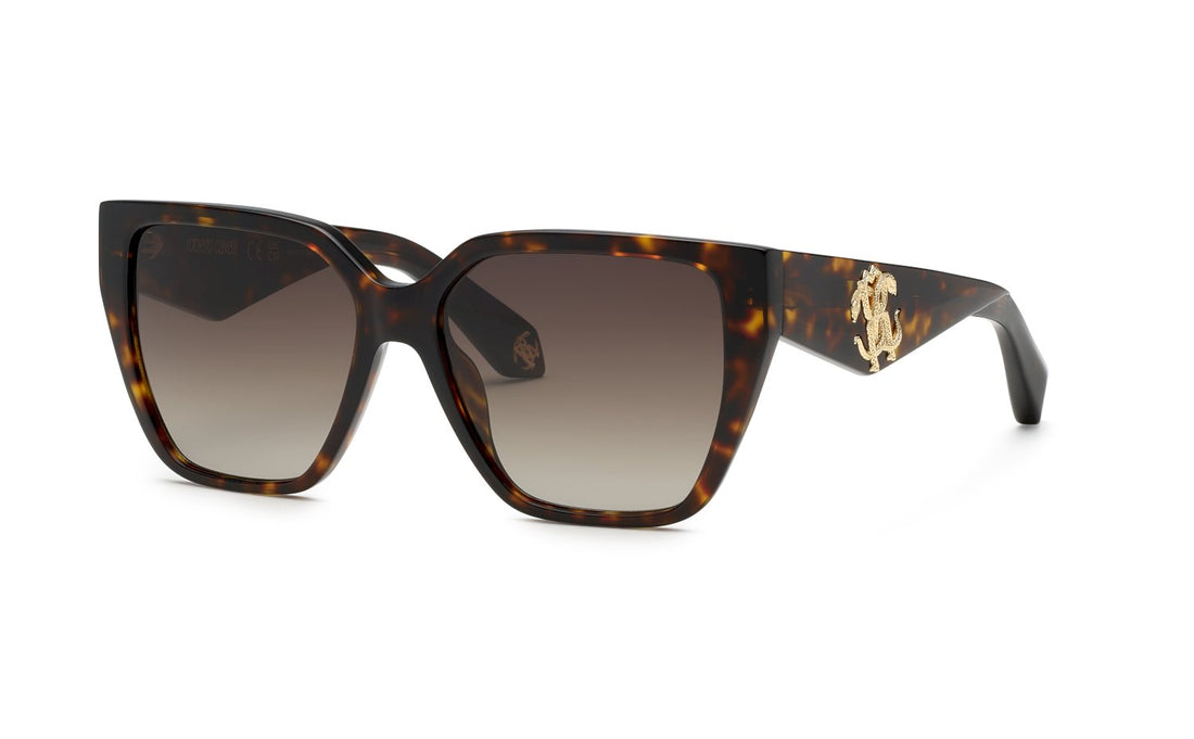 Gafas de sol roberto cavalli src137 0743 havana square femenino talla 57mm - Vista principal