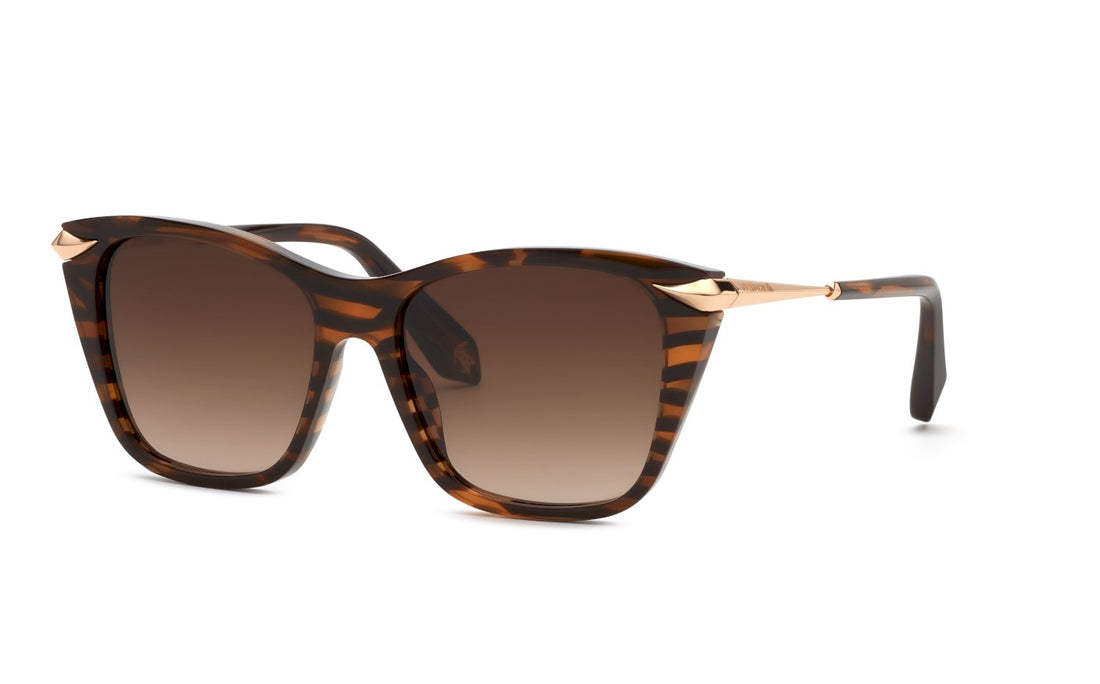 Gafas de sol roberto cavalli src150 04ah havana cat eye femenino talla 55mm - Vista principal