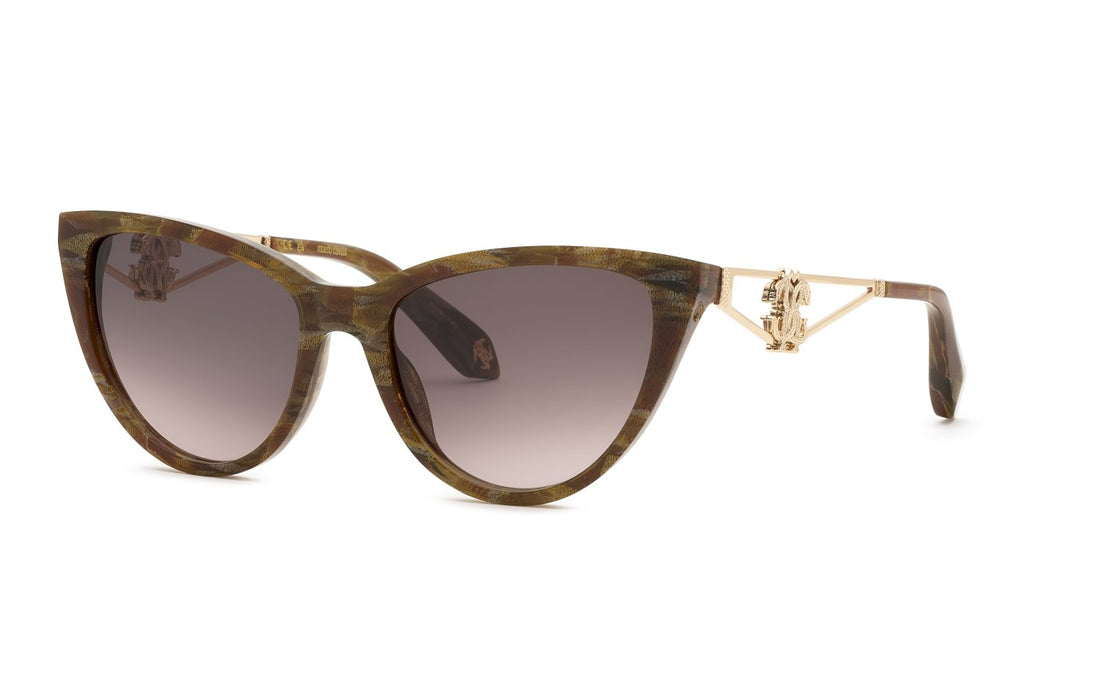 Gafas de sol roberto cavalli src158m 0ams marron butterfly femenino talla 54mm - Vista principal
