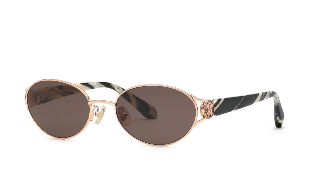 Gafas de sol roberto cavalli src174m 08fc dorado oval femenino talla 57mm - Vista principal