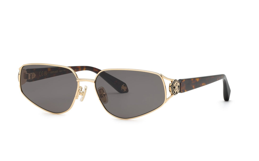Gafas de sol roberto cavalli src175m 300y dorado geometric femenino talla 60mm - Vista principal