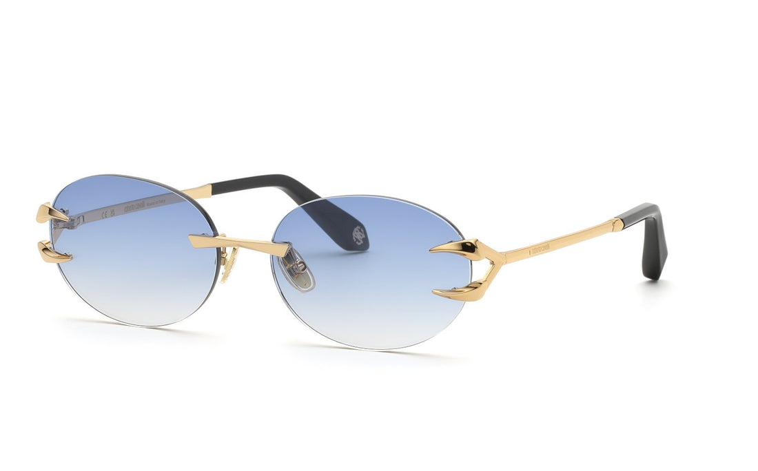 Gafas de sol roberto cavalli src182 300b dorado oval unisex talla 59mm - Vista principal