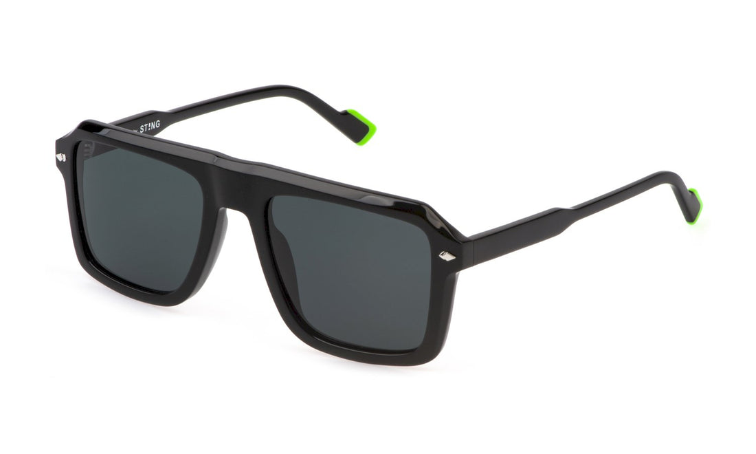 Occhiali da sole sting sst519 0700 negro square masculino taglia 54mm - Vista principale