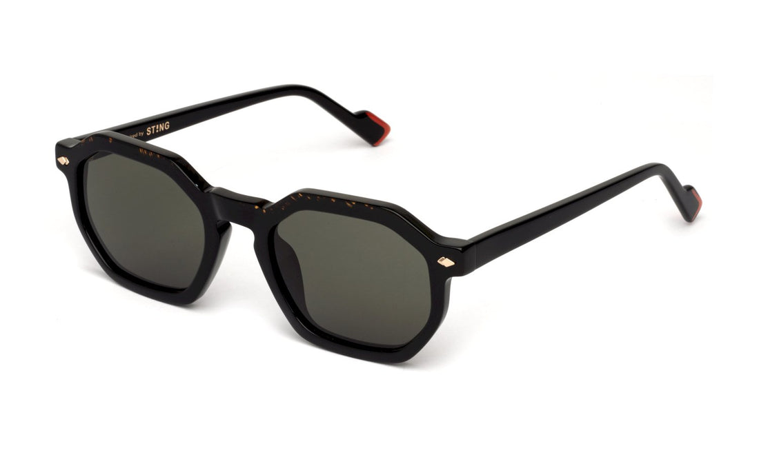 Occhiali da sole sting sst520 0700 negro geometric masculino taglia 51mm - Vista principale
