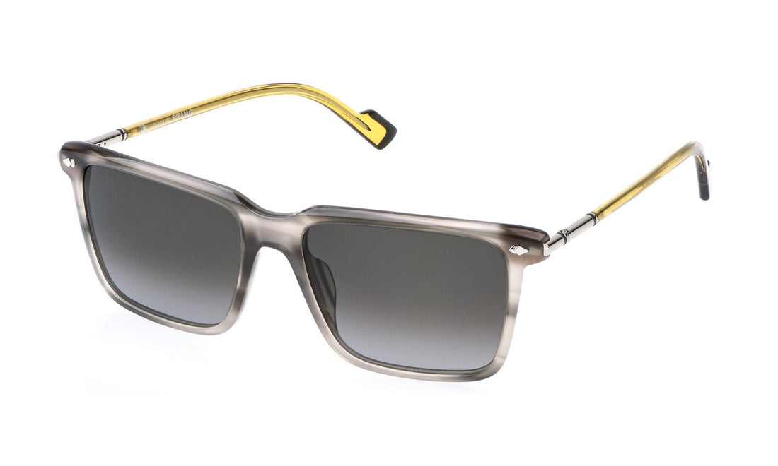 Occhiali da sole sting sst560 0ahd marron square masculino taglia 56mm - Vista principale