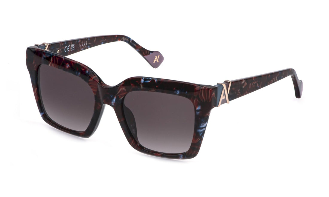 Occhiali da sole yalea sya243 0xac azul square femenino taglia 52mm - Vista principale