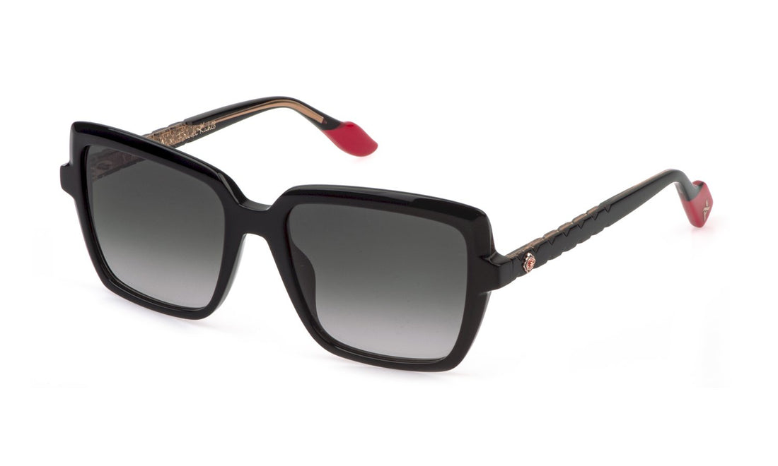 Occhiali da sole yalea sya253 0700 negro square femenino taglia 55mm - Vista principale