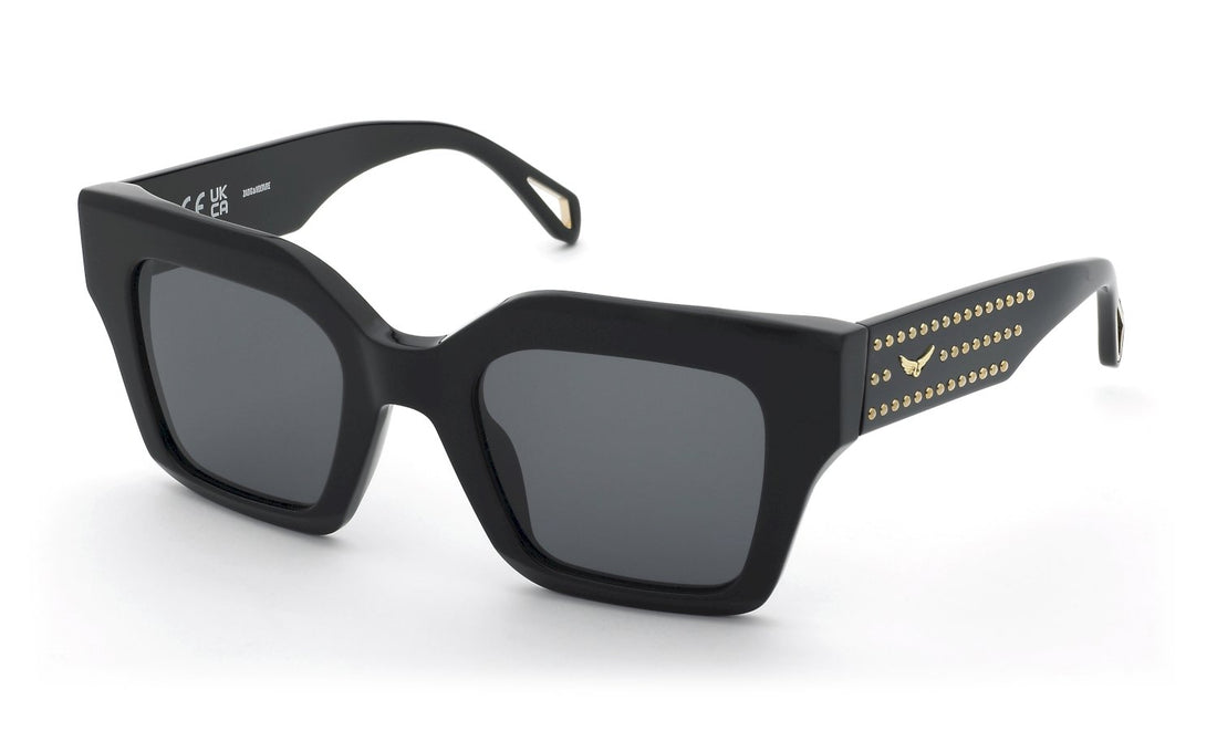 Occhiali da sole zadig&voltaire szv457v 0700 negro square femenino taglia 50mm - Vista principale