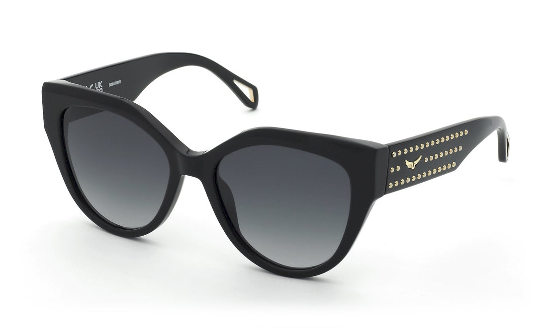 Occhiali da sole zadig&voltaire szv458v 0700 negro butterfly femenino taglia 54mm - Vista principale