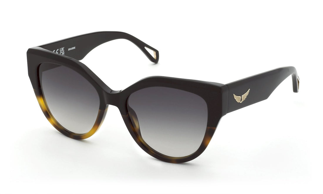 Occhiali da sole zadig&voltaire szv458 06fl havana butterfly femenino taglia 54mm - Vista principale
