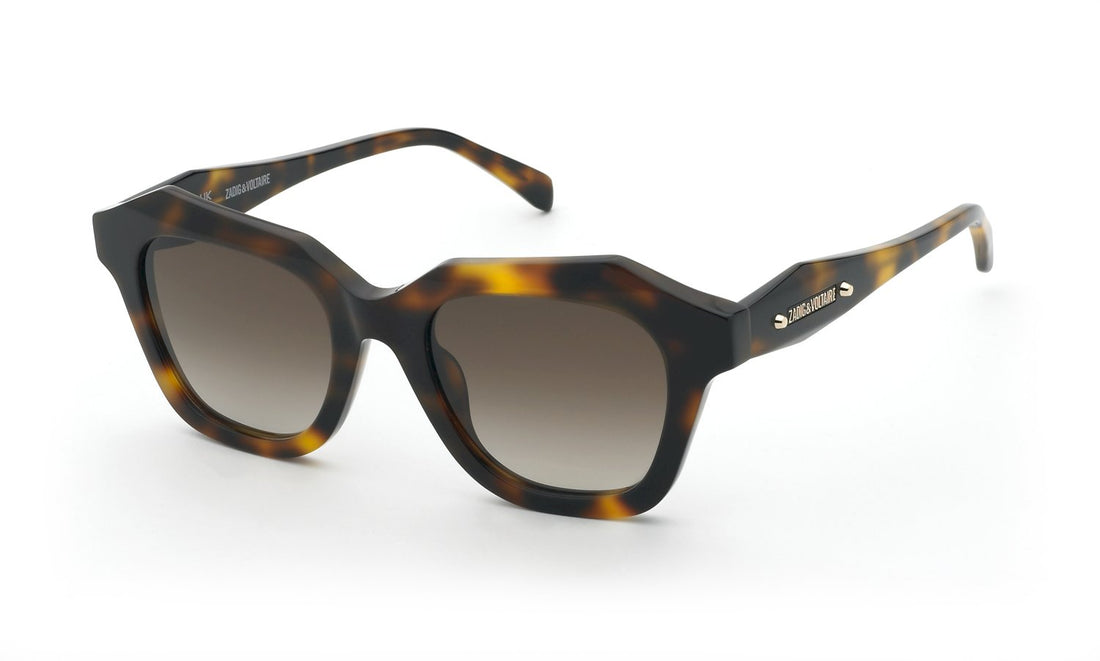 Occhiali da sole zadig&voltaire szv468 0752 havana cat eye femenino taglia 50mm - Vista principale