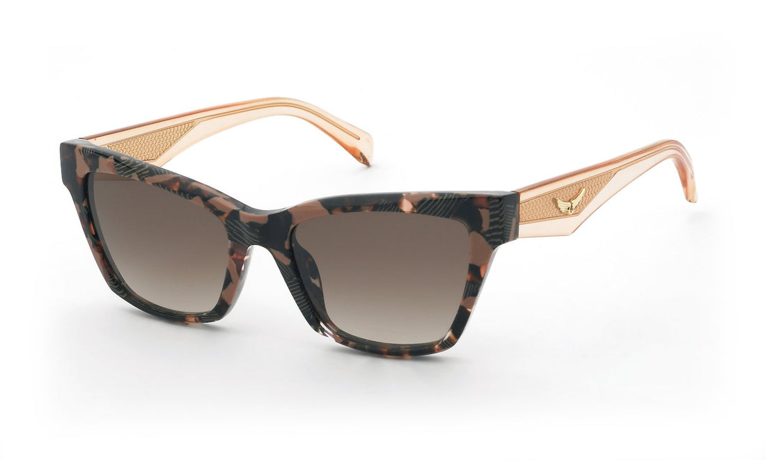 Occhiali da sole zadig&voltaire szv470 0agk rosa cat eye femenino taglia 53mm - Vista principale