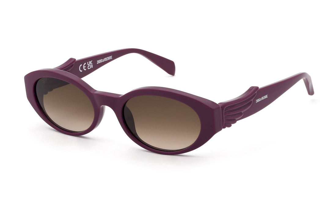 Occhiali da sole zadig&voltaire szv502 09ma rosa oval femenino taglia 54mm - Vista principale