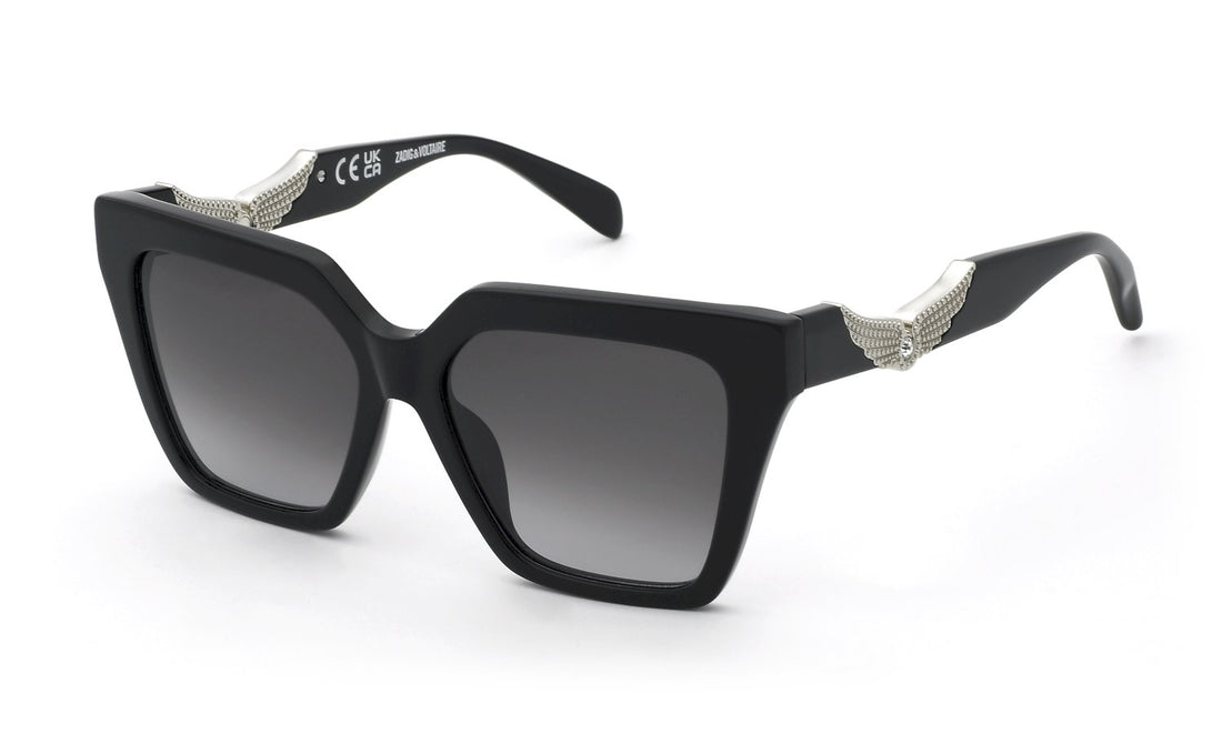 Occhiali da sole zadig&voltaire szv507s 700k negro square femenino taglia 55mm - Vista principale