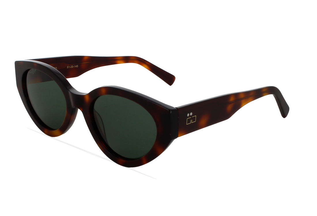 Okulary przeciwsłoneczne greyhounders siroco havana havana oval femenino rozmiar 51mm - Widok główny