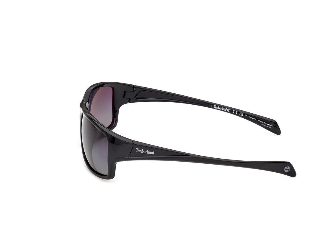 Sunglasses timberland tb00017 01d negro rectangular masculino size 61mm - Detailed view