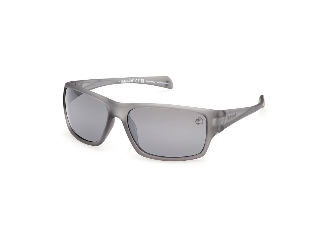 Óculos de sol timberland tb00017 20d gris rectangular masculino tamanho 61mm - Vista principal
