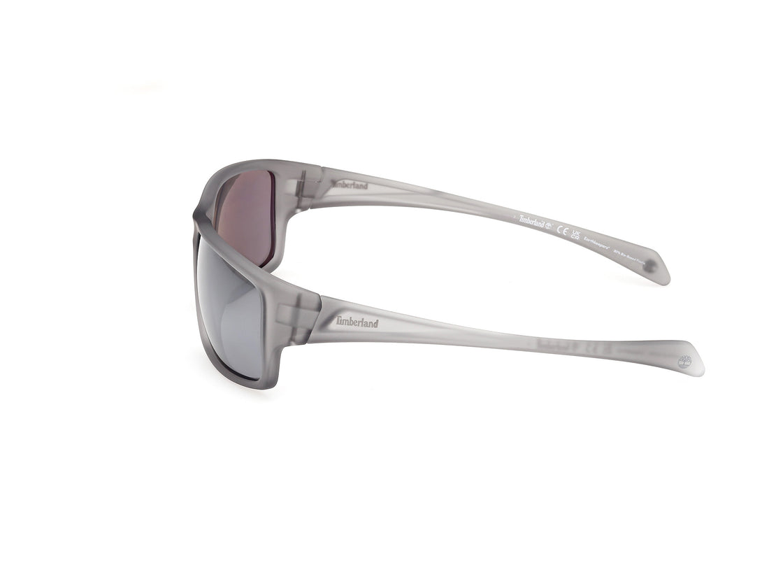 Óculos de sol timberland tb00017 20d gris rectangular masculino tamanho 61mm - Vista de detalhe