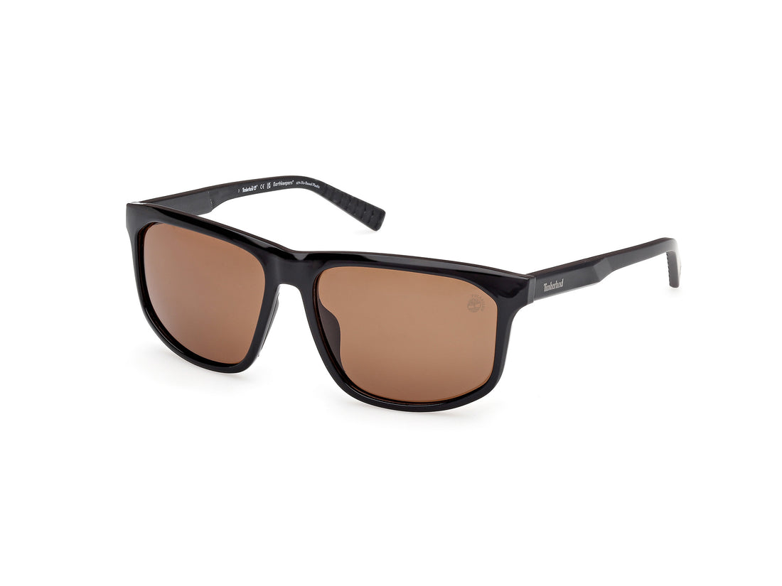 Óculos de sol timberland tb00036-h 01h negro rectangular masculino tamanho 60mm - Vista principal