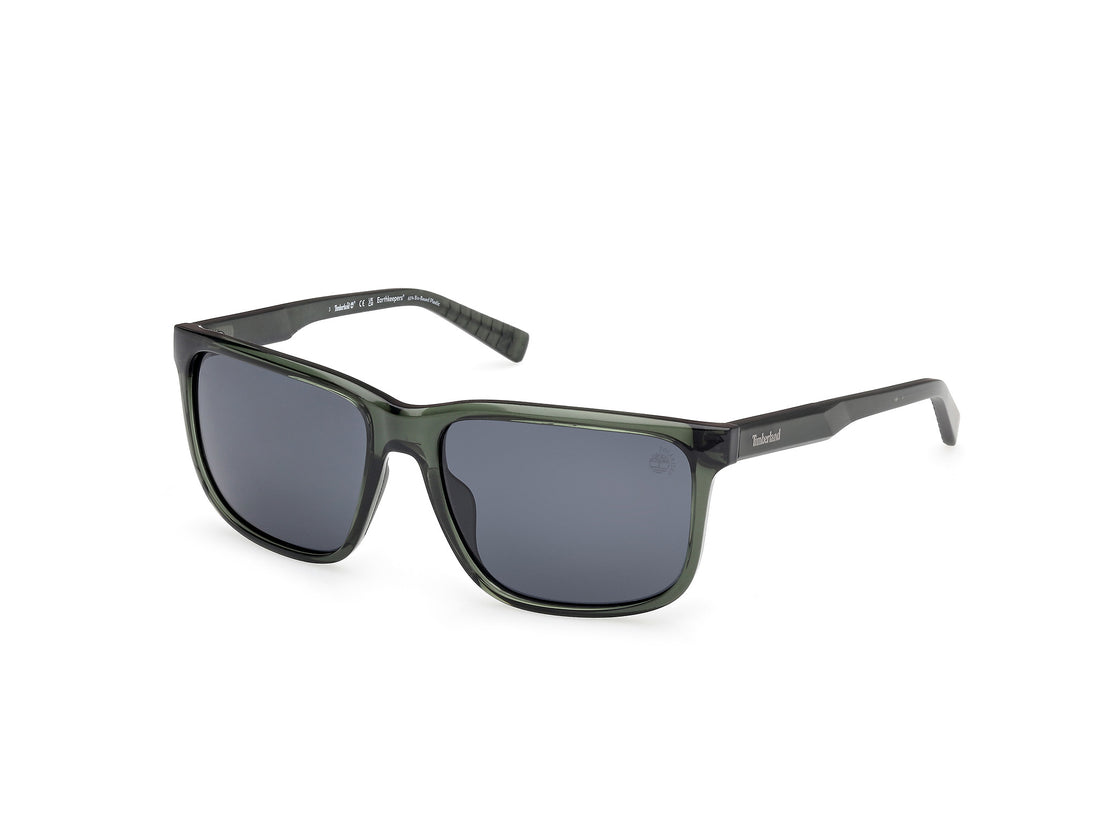 Occhiali da sole timberland tb00037 96d verde square masculino taglia 59mm - Vista principale