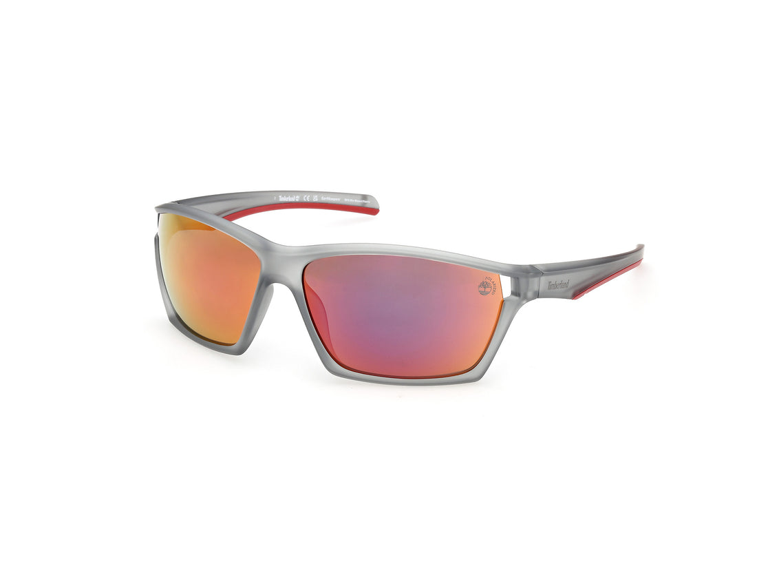 Sunglasses timberland tb00055 20d gris rectangular masculino size 66mm - Main view