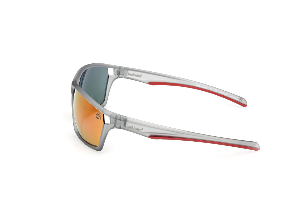 Sunglasses timberland tb00055 20d gris rectangular masculino size 66mm - Detailed view