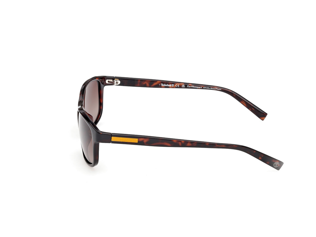 Sunglasses timberland tb00057-h 52h havana rectangular masculino size 58mm - Detailed view