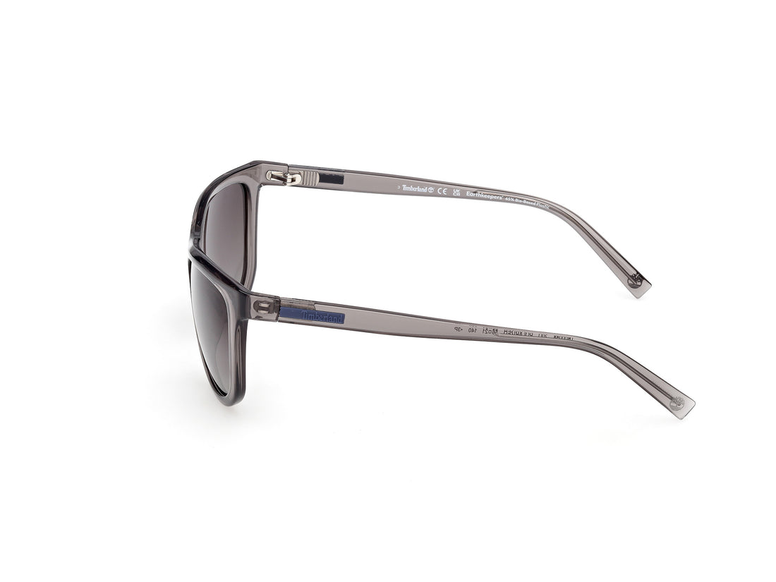 Sunglasses timberland tb00058 20d gris square masculino size 56mm - Detailed view