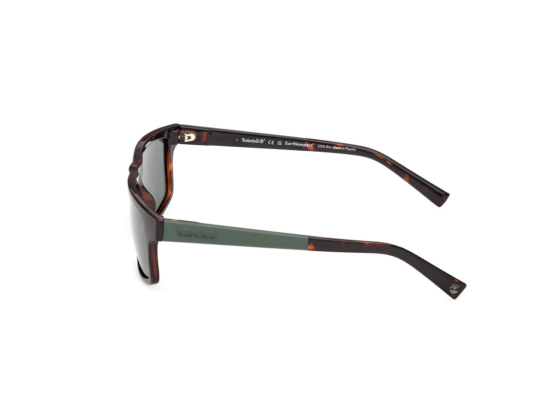 Sunglasses timberland tb00070 52r havana rectangular masculino size 57mm - Detailed view