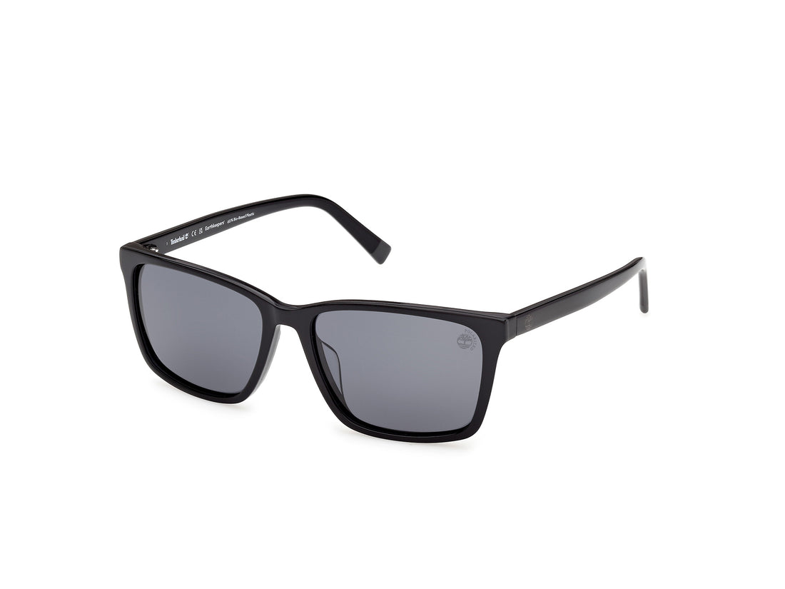 Sunglasses timberland tb00073-h 01d negro rectangular masculino size 57mm - Main view