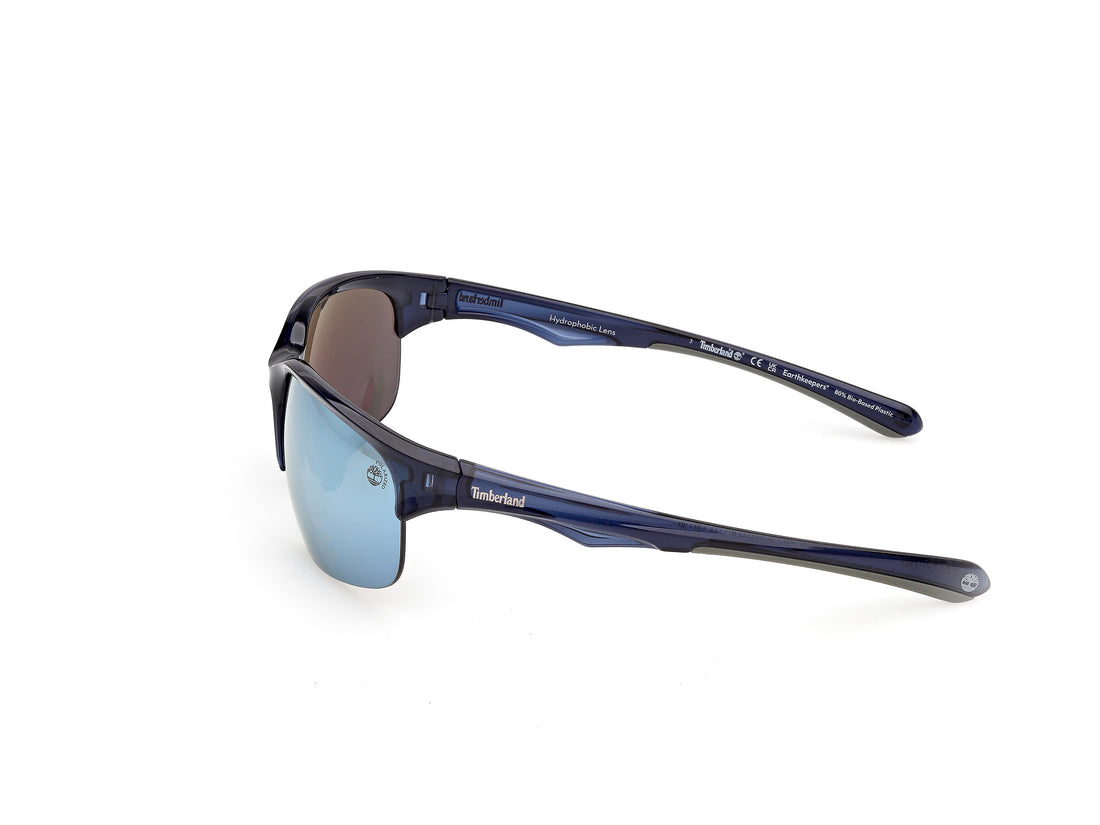 Occhiali da sole timberland tb00082 90d azul rectangular masculino taglia 67mm - Vista dettagliata