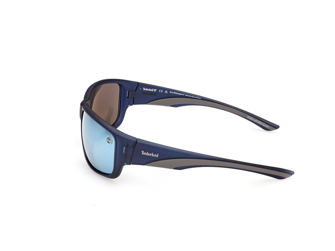 Gafas de sol timberland tb00084 91d azul rectangular masculino talla 64mm - Vista de detalle