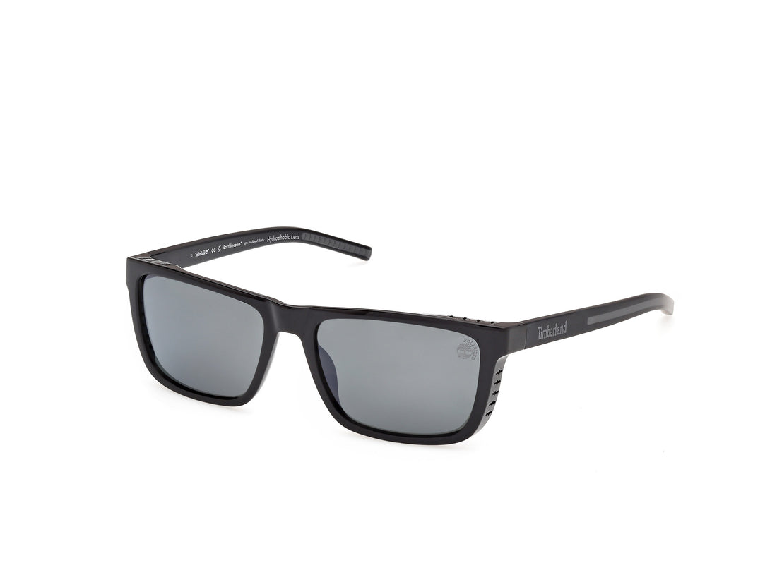 Sunglasses timberland tb00085 01d negro rectangular masculino size 56mm - Main view