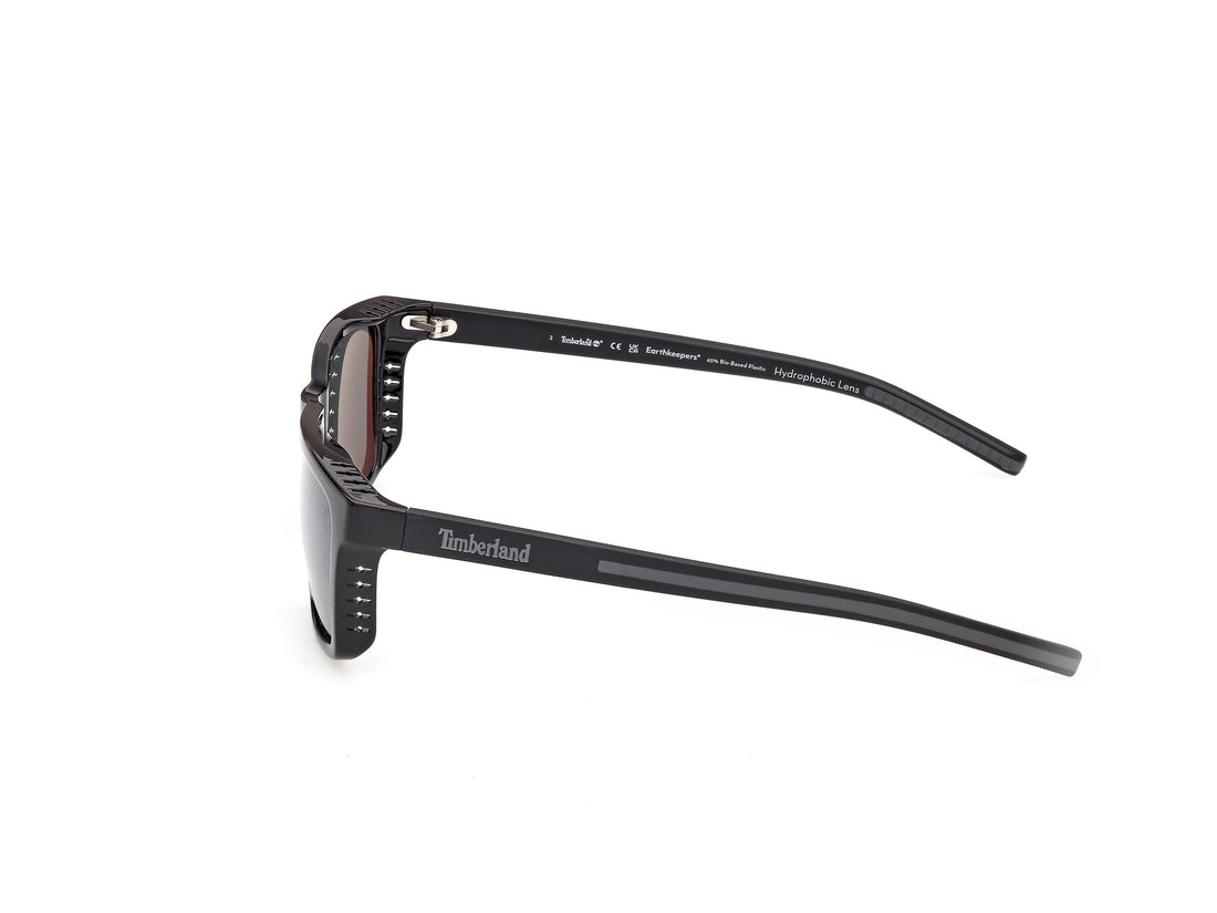 Sunglasses timberland tb00085 01d negro rectangular masculino size 56mm - Detailed view