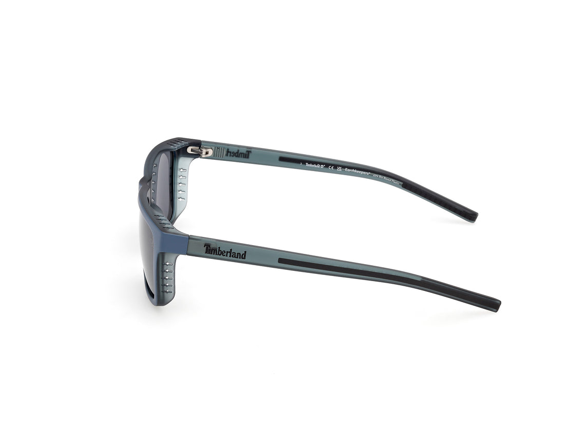 Sunglasses timberland tb00085 92d azul rectangular masculino size 56mm - Detailed view