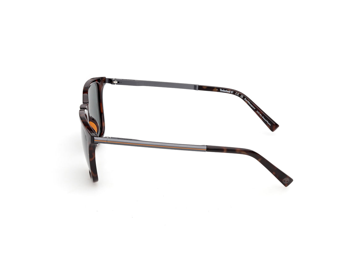 Sunglasses timberland tb00087 52r havana square masculino size 55mm - Detailed view