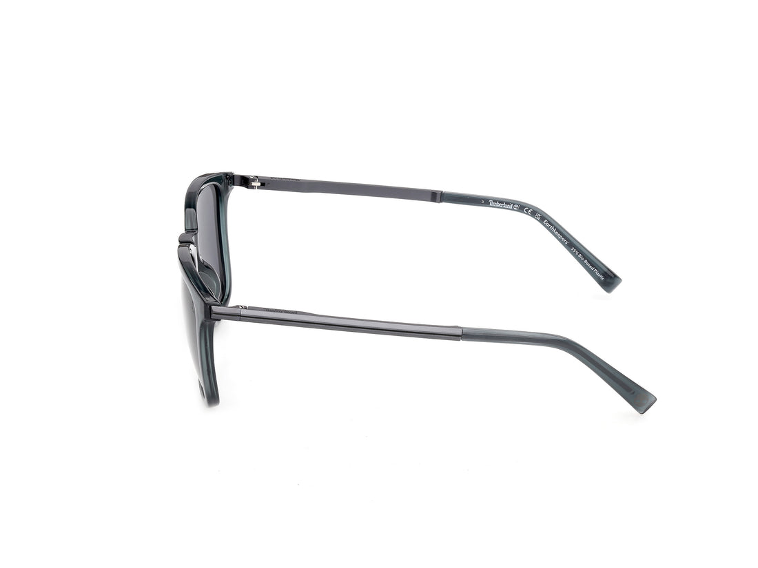 Sunglasses timberland tb00087 92d azul square masculino size 55mm - Detailed view