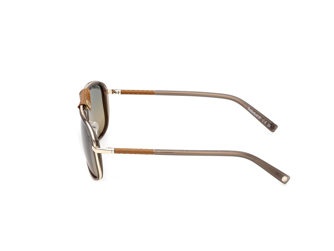 Sunglasses timberland tb00091 96r verde navigator masculino size 58mm - Detailed view