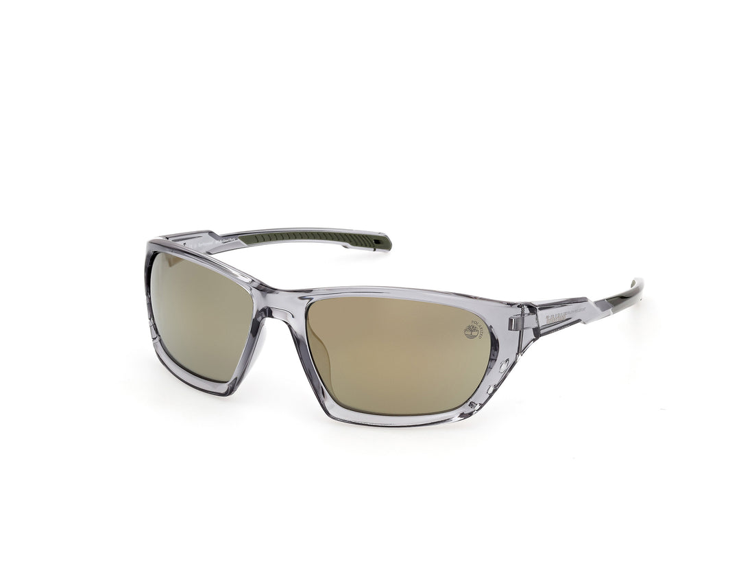 Solbriller timberland tb00092 20r gris rectangular masculino størrelse 61mm - Hovedvisning