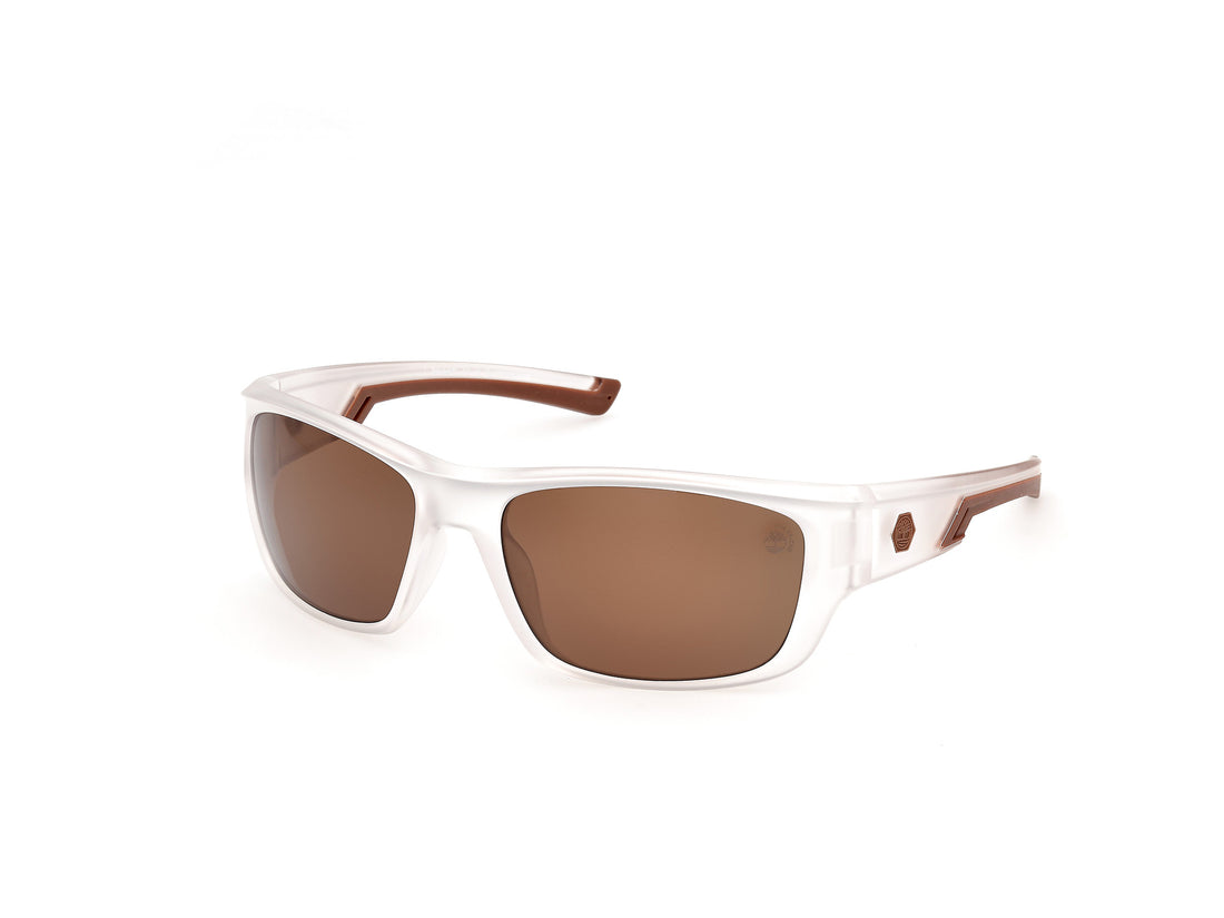 Solbriller timberland tb00093 26h transparente rectangular masculino størrelse 61mm - Hovedvisning