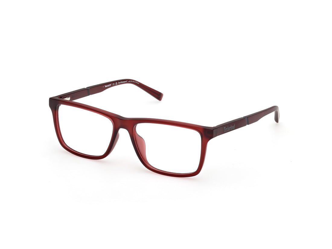 Brillen timberland tb1840-h 067 rojo rectangular masculino größe 55mm - Hauptansicht