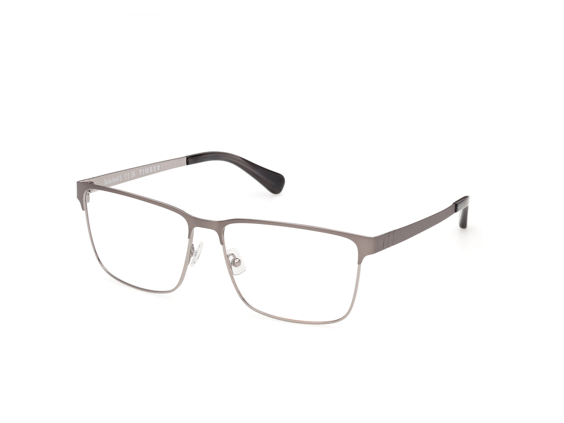Briller timberland tb50036 011 plateado rectangular masculino størrelse 57mm - Hovedvisning