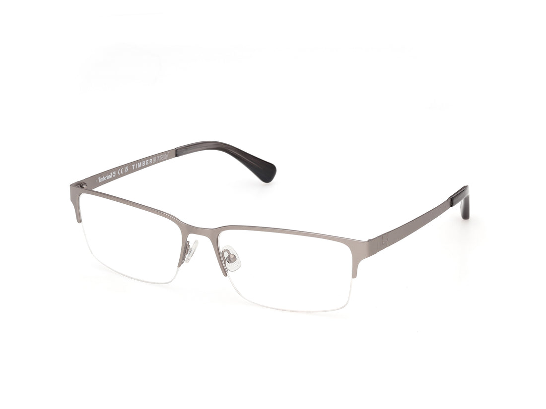 Briller timberland tb50037 011 plateado rectangular masculino størrelse 64mm - Hovedvisning