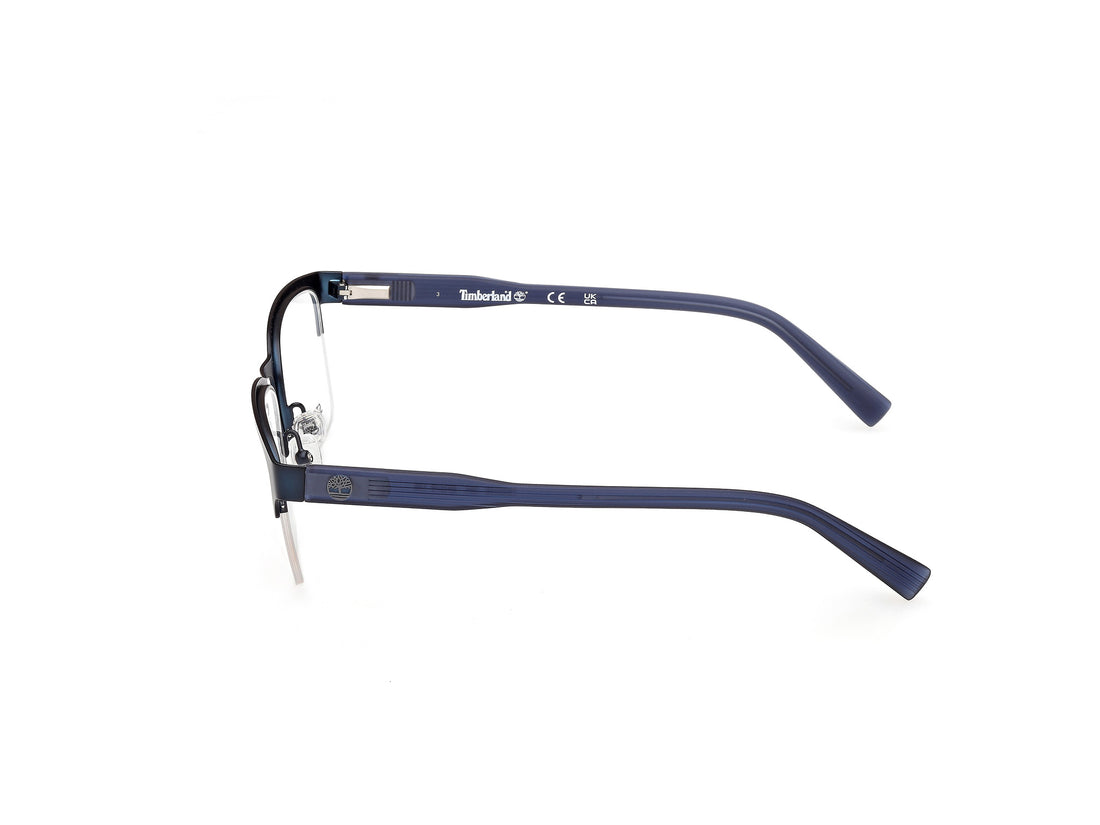 Brillen timberland tb50046 091 azul rectangular masculino größe 55mm - Detailansicht